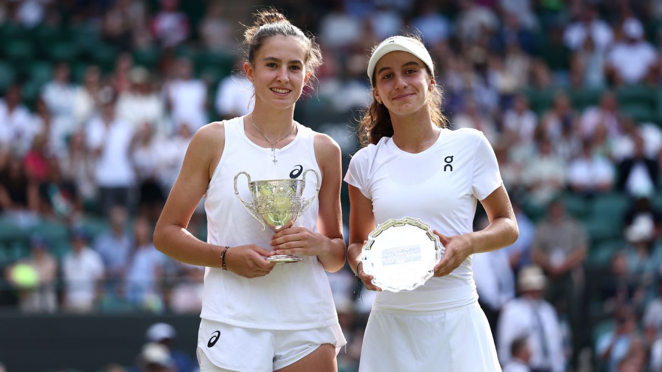 Slovakia’s Mia Pohankova wins Wimbledon junior singles title