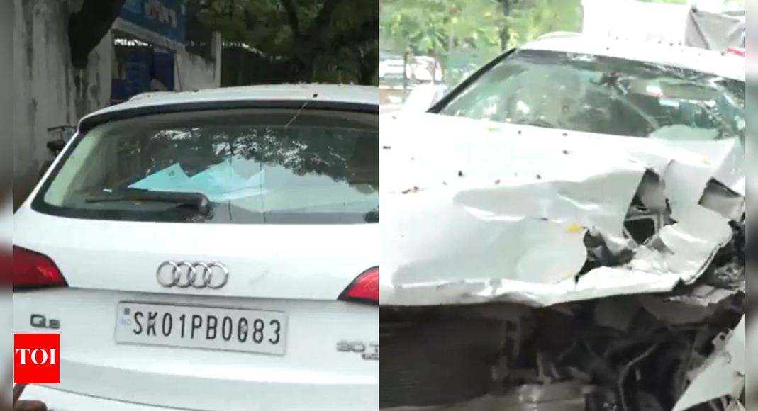 Audi runs over 5 sleeping on footpath in Delhi; 8-year-old among injured; driver held | Delhi News Audi runs over 5 sleeping on footpath in Delhi; 8-year-old among injured; driver held | Delhi News