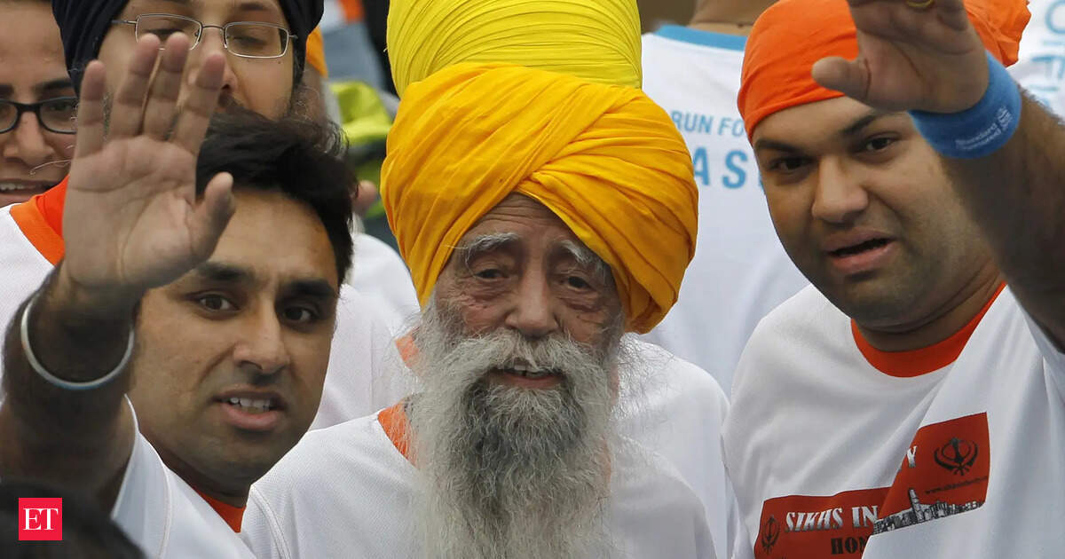 ‘I eat what I grow’: How world’s oldest marathon runner Fauja Singh’s Punjabi diet powered 9 marathons