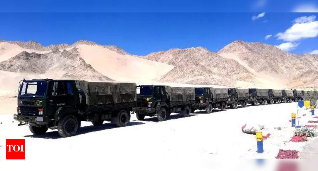 Construction of 130-km alternative road to DBO outpost in Ladakh reaches final stages | India News Construction of 130-km alternative road to DBO outpost in Ladakh reaches final stages | India News