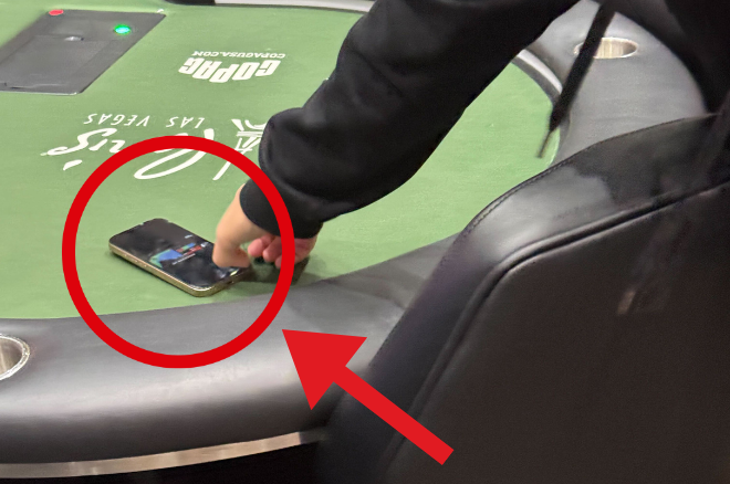 Player Denies Cheating After Penalty Issued for GTO Chart Spotted in Main Event
