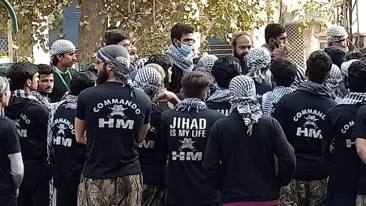 ABP Exclusive Pakistan Hosts Hizbul Jihadi Parade Near Army HQ While Heading UNSC Images ANN