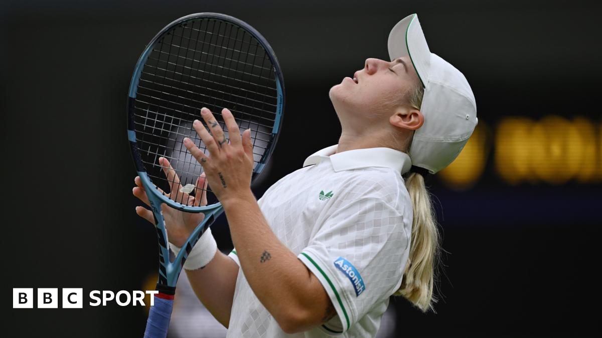 Wimbledon 2025 results: Sonay Kartal misses out on first major quarter-final