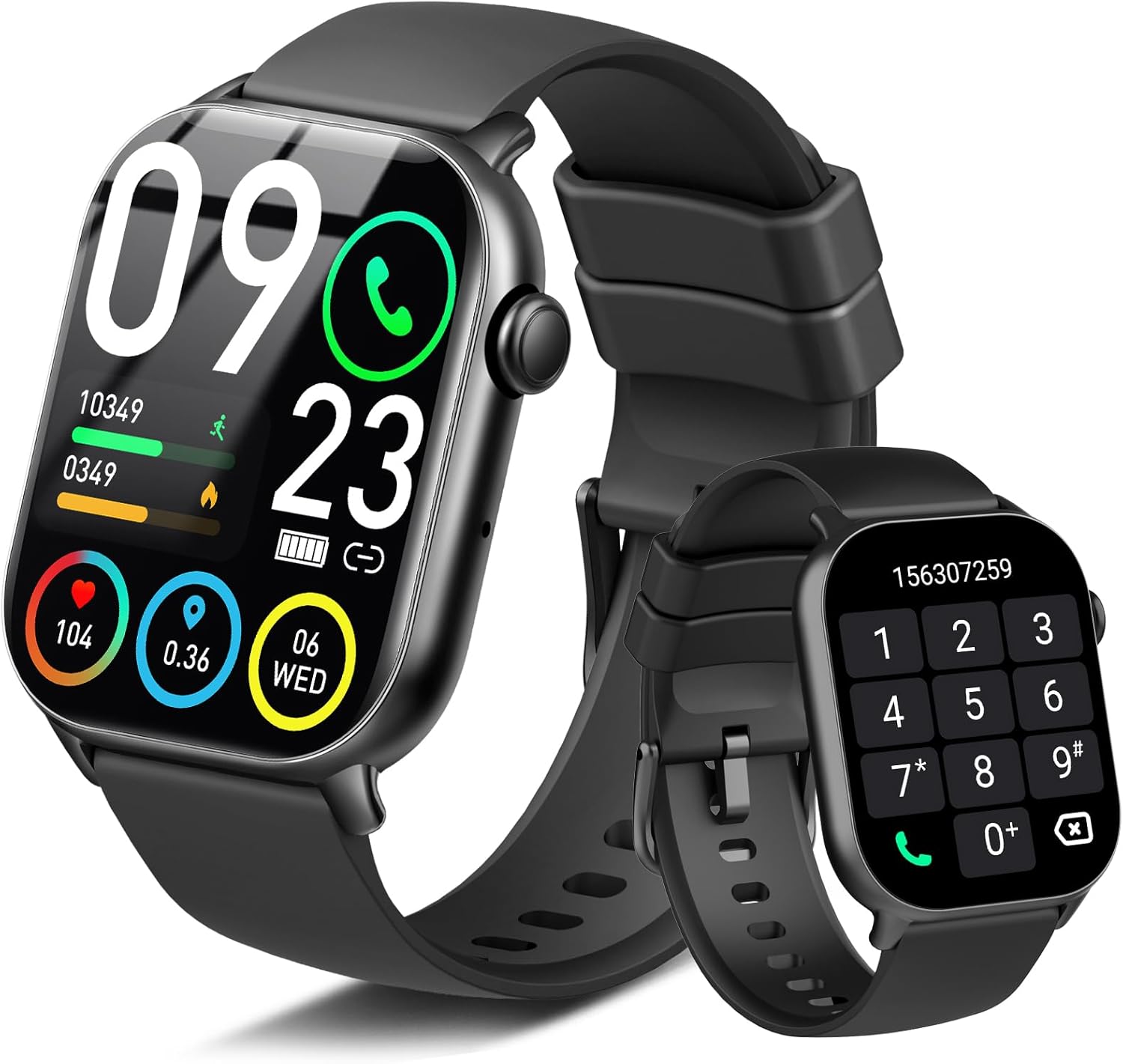 Smart Watch for Men Women(Answer/Make Calls), 1.95″HD 2025 New Smartwatches with Heart Rate/Sleep Monitor/Pedometer, Fitness Tracker Watch 113+ Sport Mode IP68 Waterproof Running Watch for Android iOS