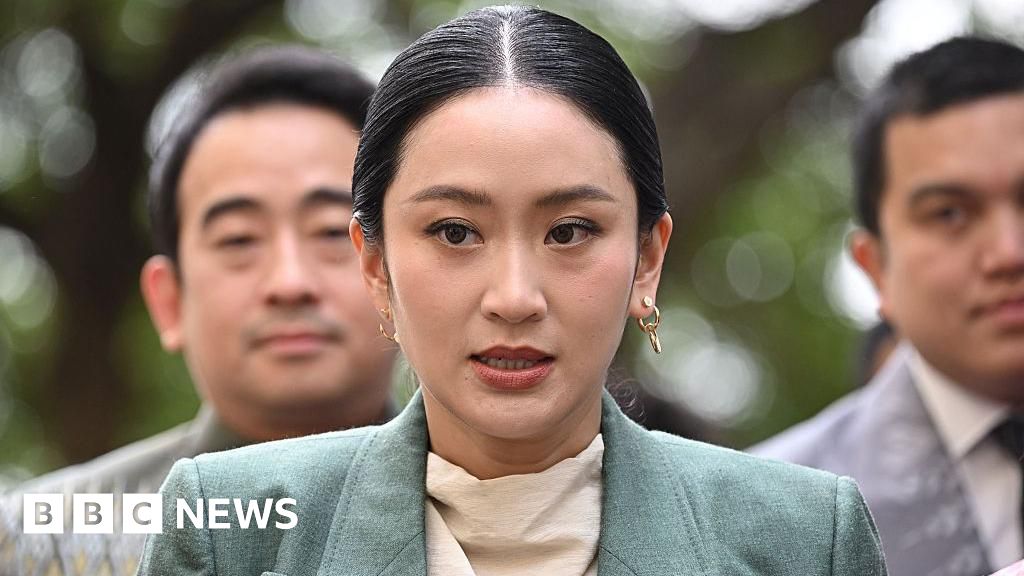 PM Patongtern Shinavatra was suspended on leaked phone call