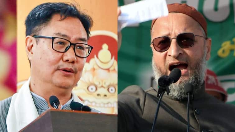 Asaduddin Owaisi Vs Kiren Rijiju On Minority Rights Modi Govt India Pakistan Waqf Amendment Act