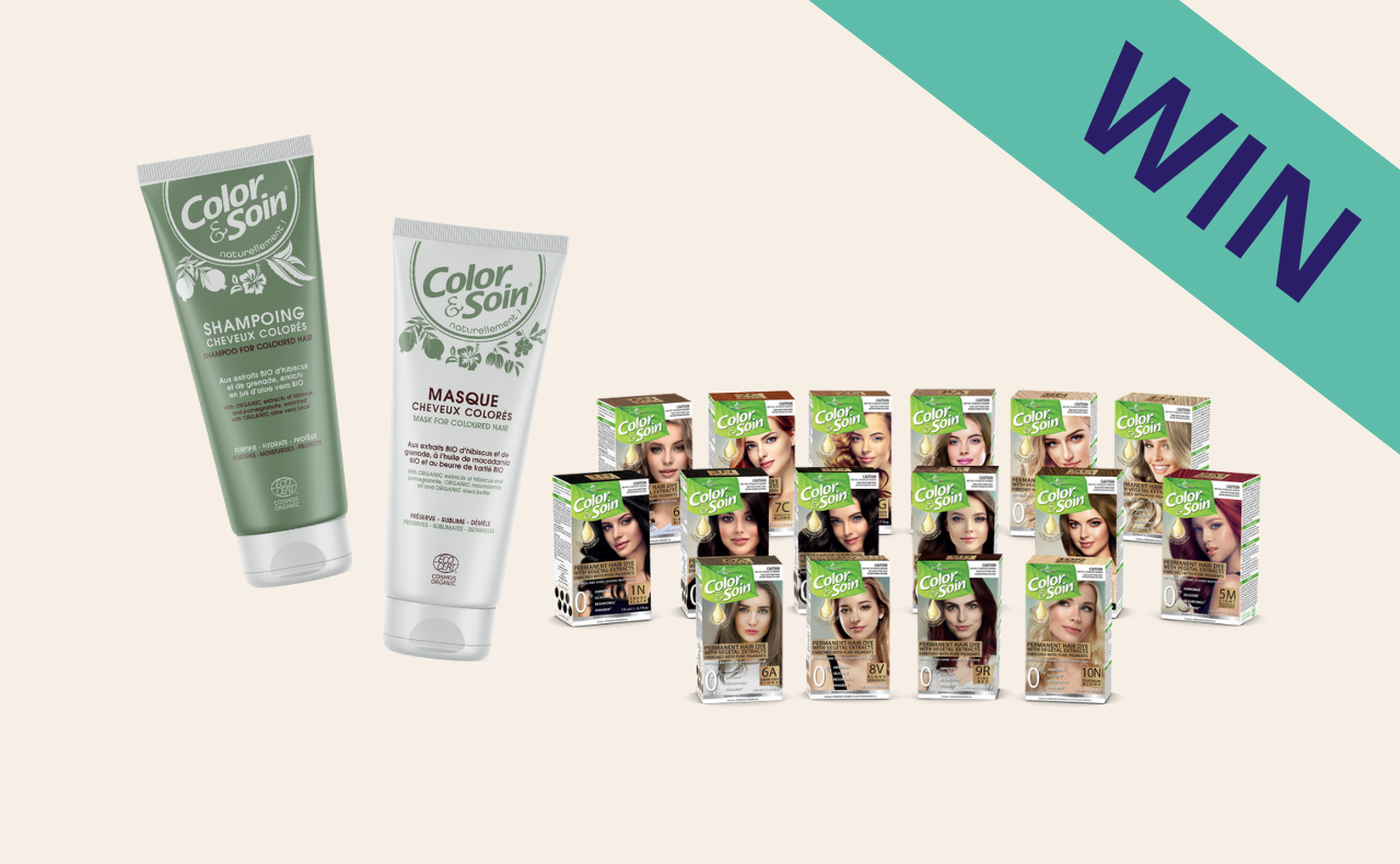 WIN 1 of 3 Color & Soin Hair Dye Sets (valued at 9 each)!
