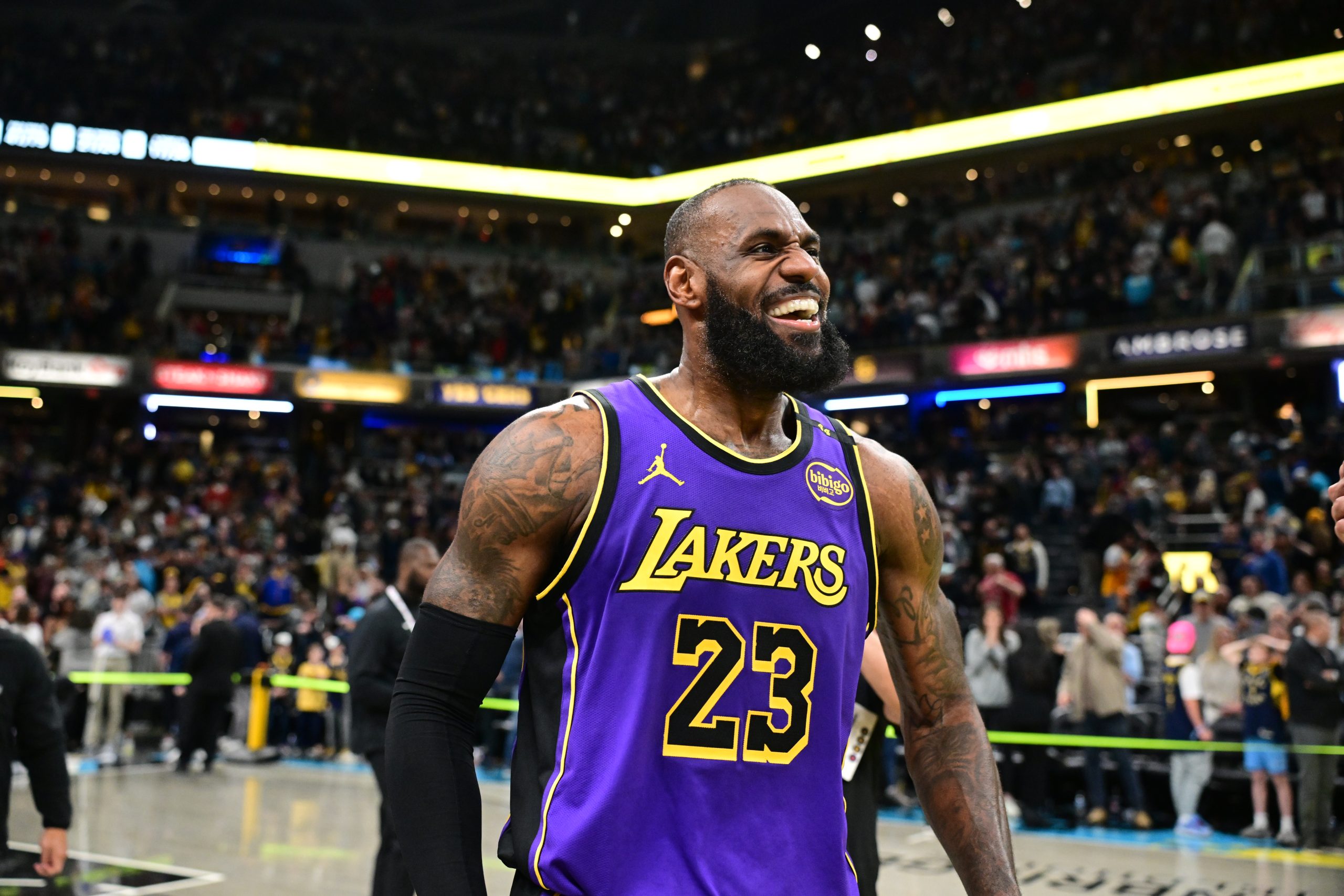 LeBron James Extends Scoring Streak, Followed by Elite Putback Buzzer Beater Against Pacers