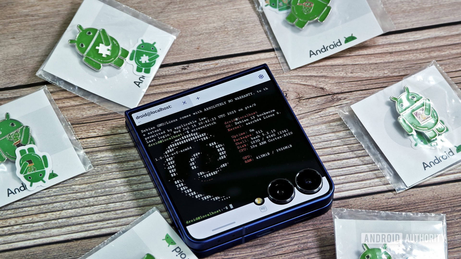Android’s Linux Terminal Galaxy Z comes on Z Flip 7, but Z fold 7 users are left
