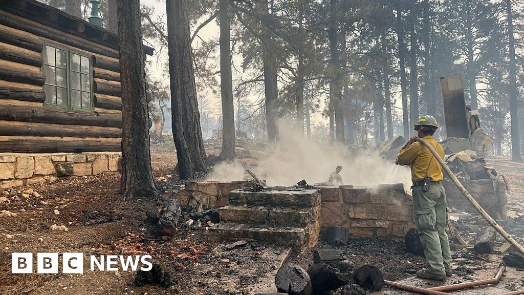 Grand Canyon Lodge destroyed Arizona Wildfier
