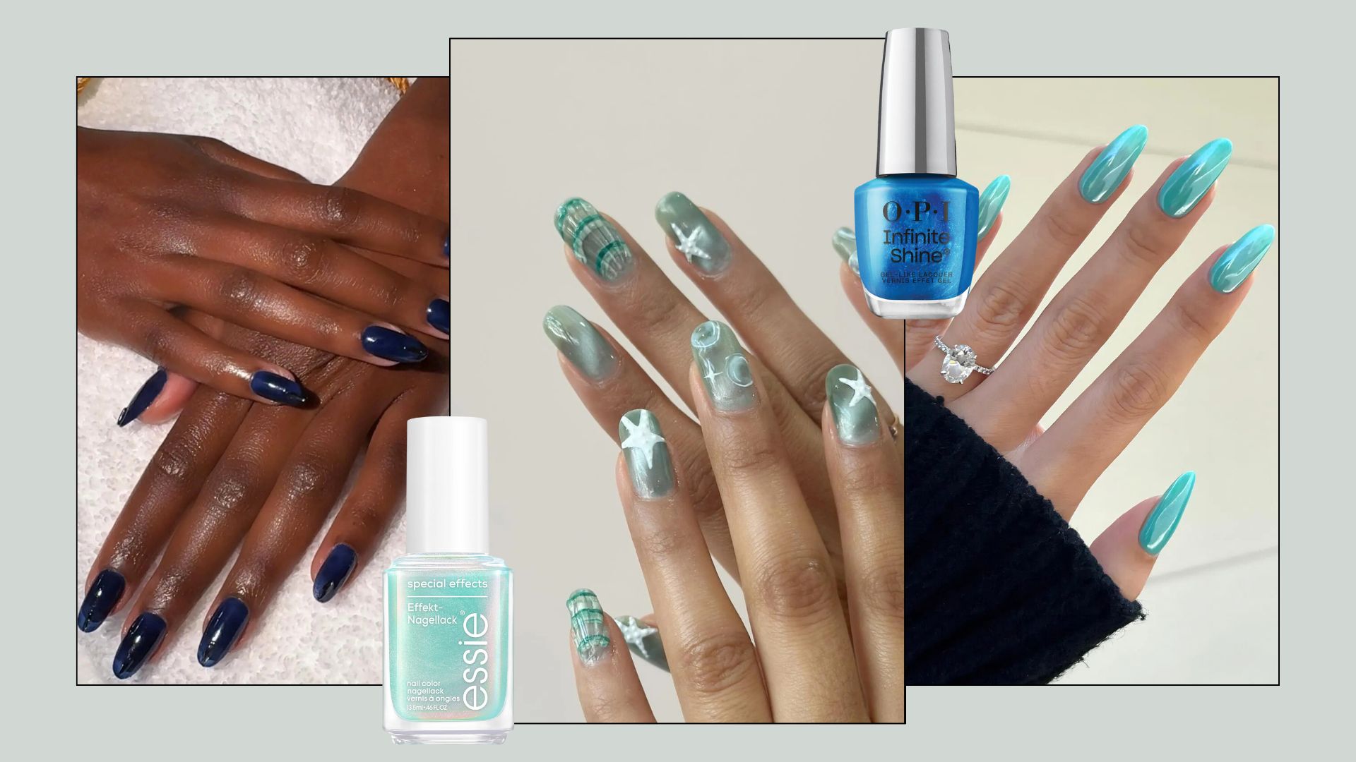 How to Achieve the Pool Water Nail Trend, From Manicurists