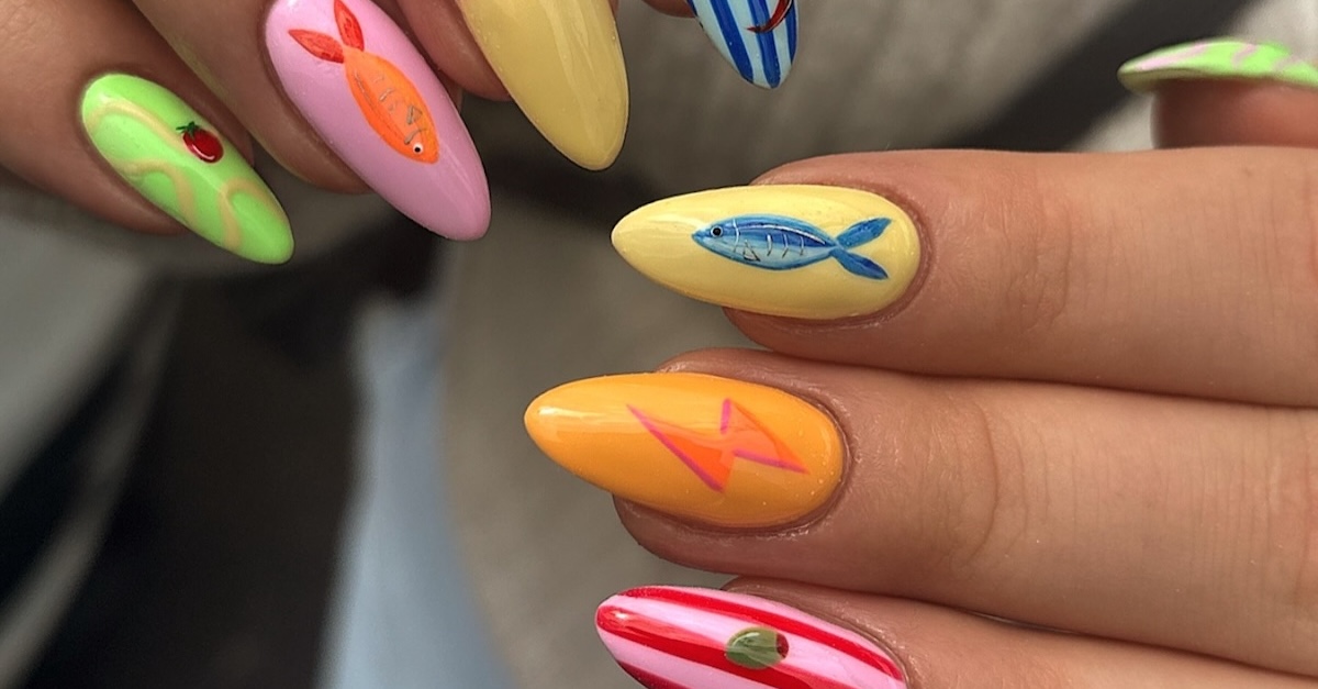 The “Italian Market” Manicure Is Summer’s Peak Nail Trend
