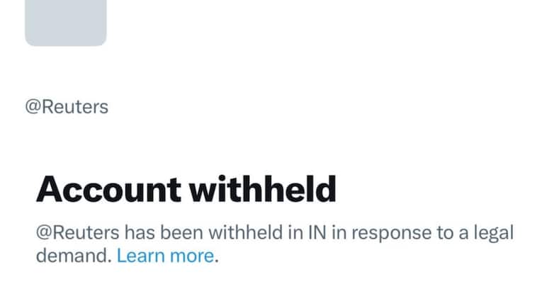 Reuters, TRT World And Global Times X Accounts Blocked In India Amid Legal Uncertainty