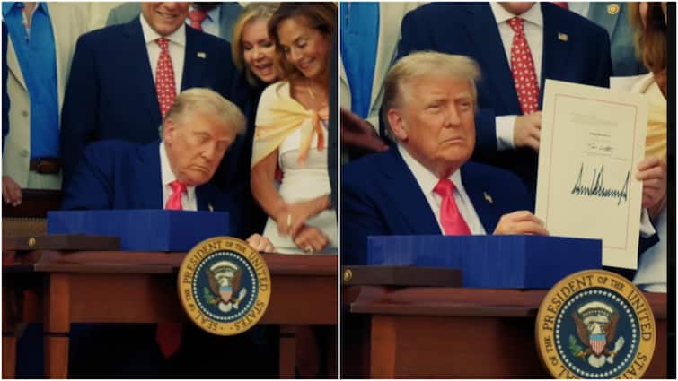 Trump Signs Tax, Spending Bill At July 4 White House Event