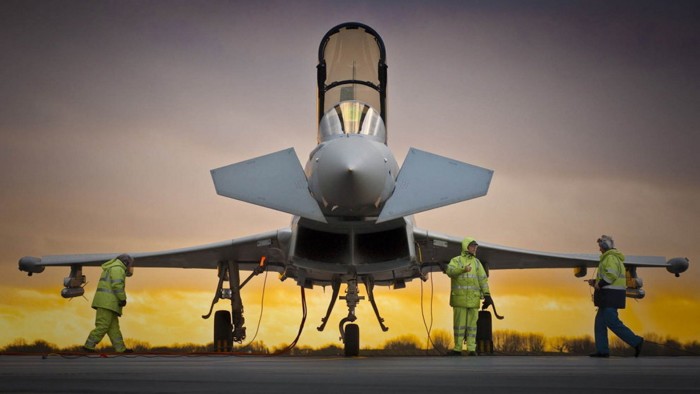British-made Typhoon production grinds to a halt raising fears about UK defence skills