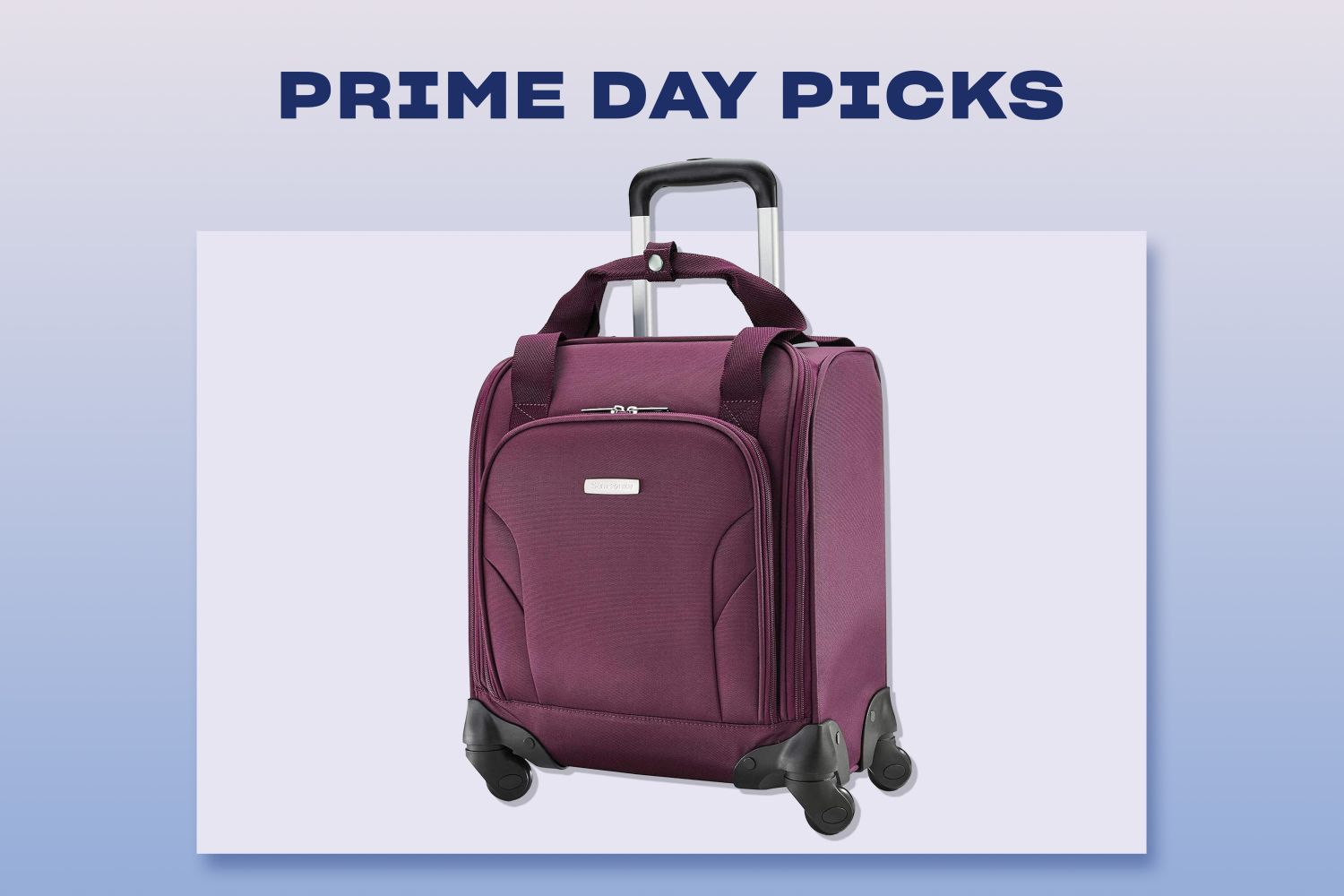 This Samsonite Carry-on Is  for Amazon Prime Day
