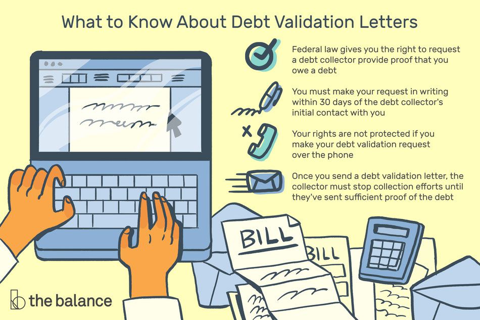 Sample Debt Validation Letter for Debt Collectors