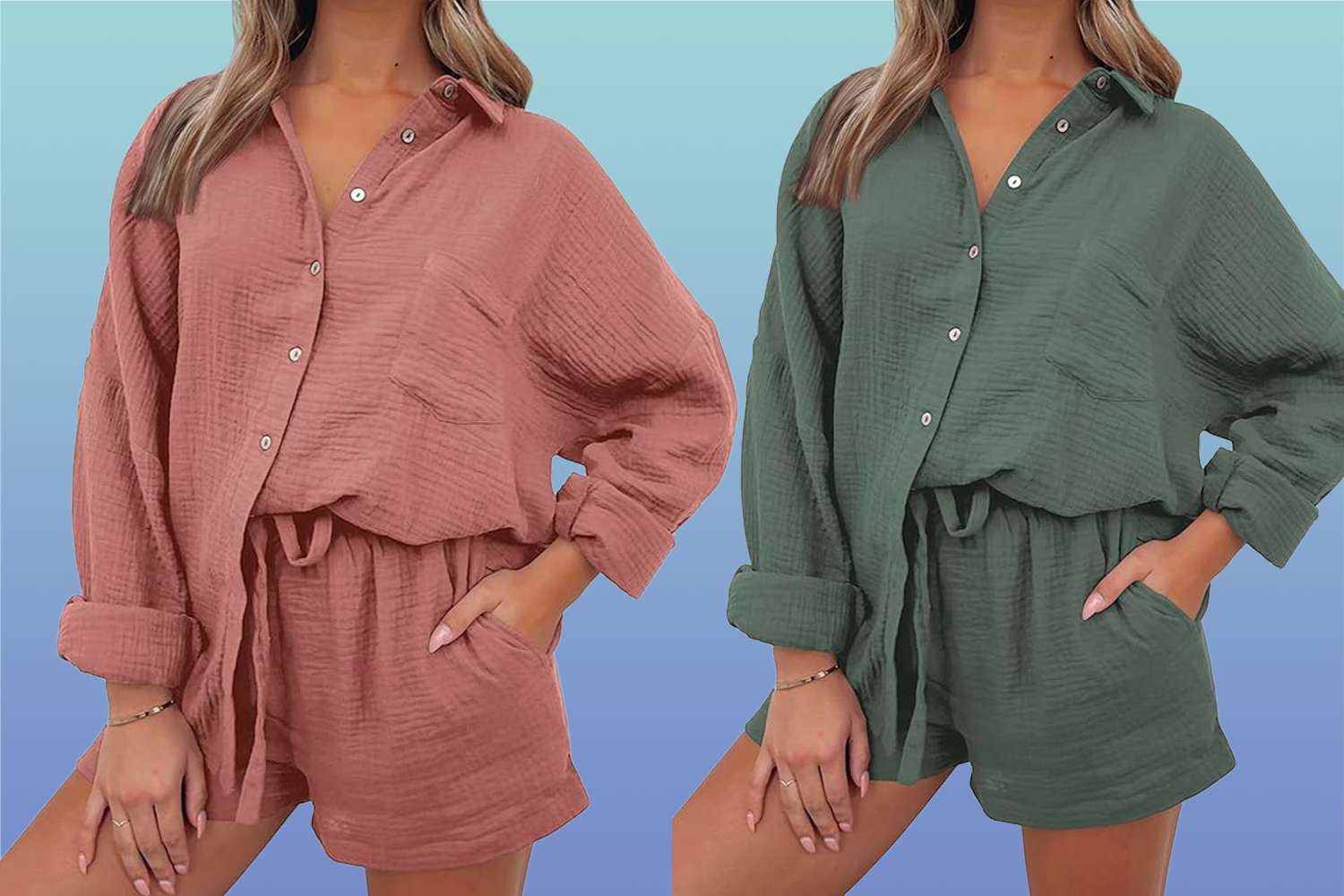 This ‘Cooling’ Shorts Set Is an Easy Summer Vacation Outfit