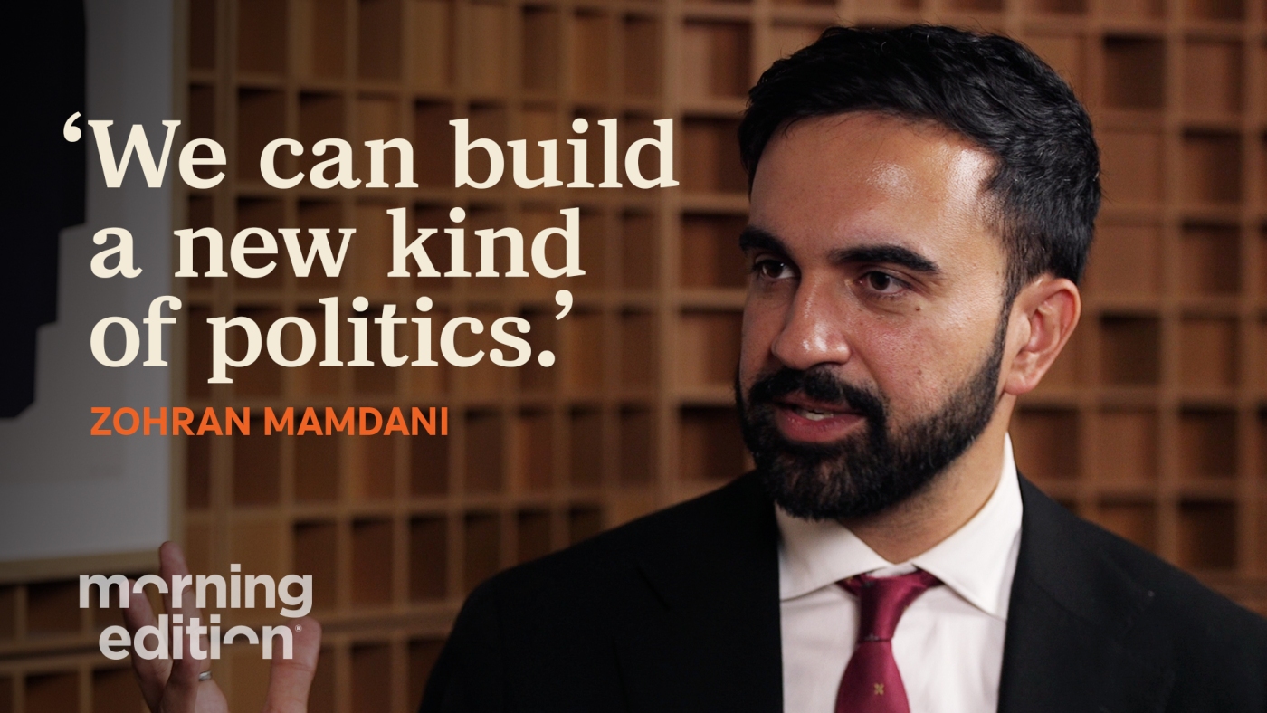 NYC mayoral candidate Zohran Mamdani talks policies and positions : NPR