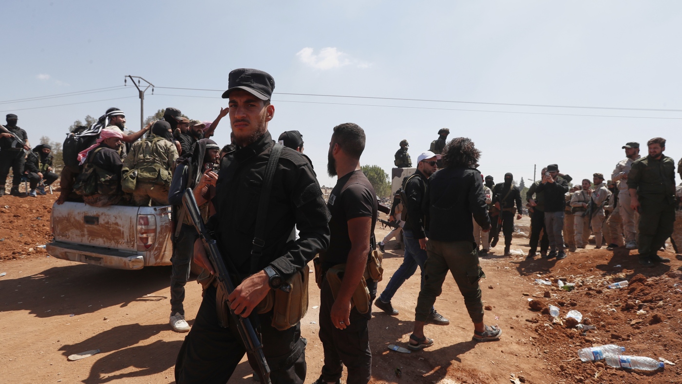 Syria’s Bedouins say they have withdrawn from Druze-majority city : NPR